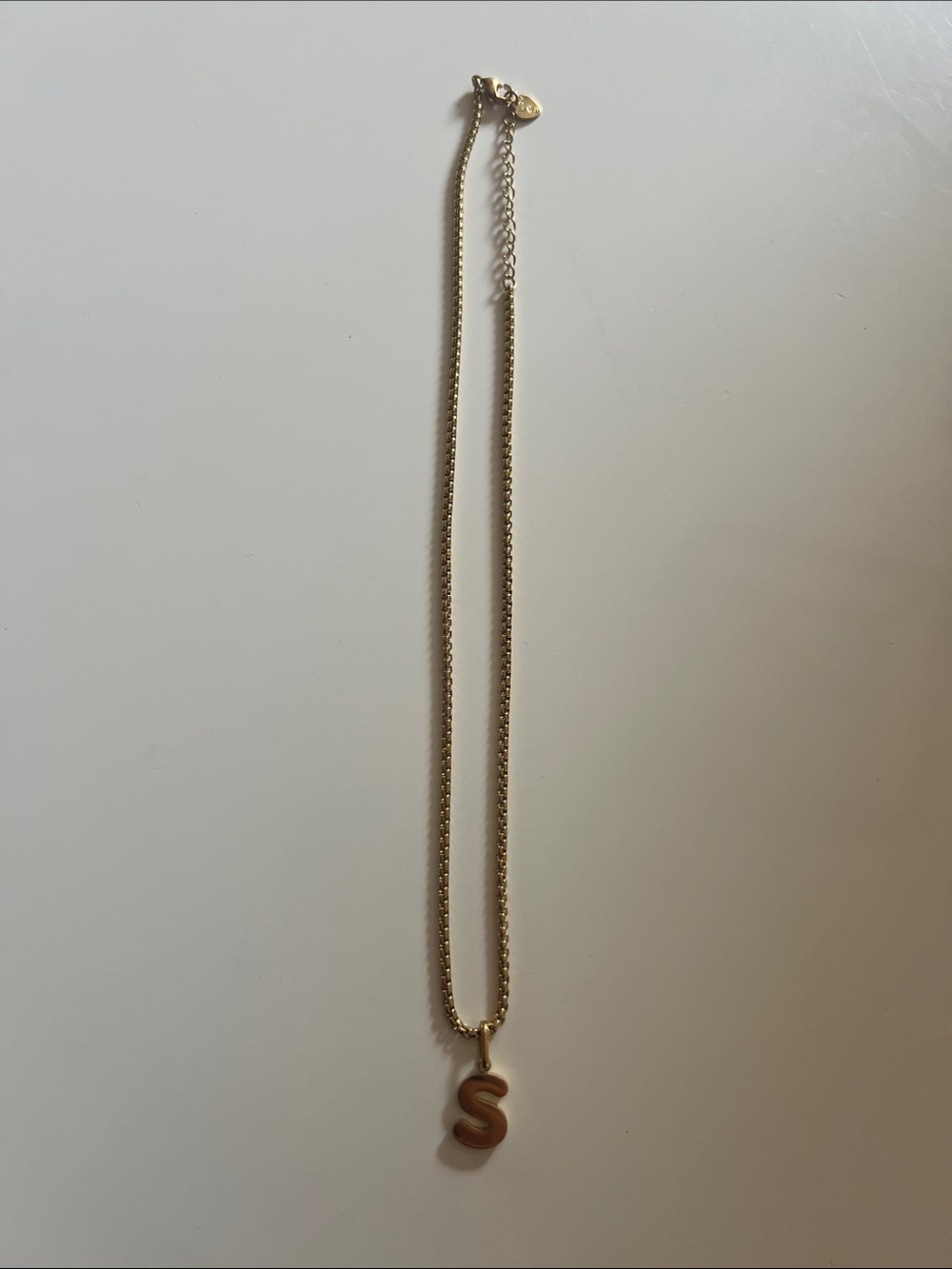 Initial 'S' Pendant Necklace - Women Jewelry